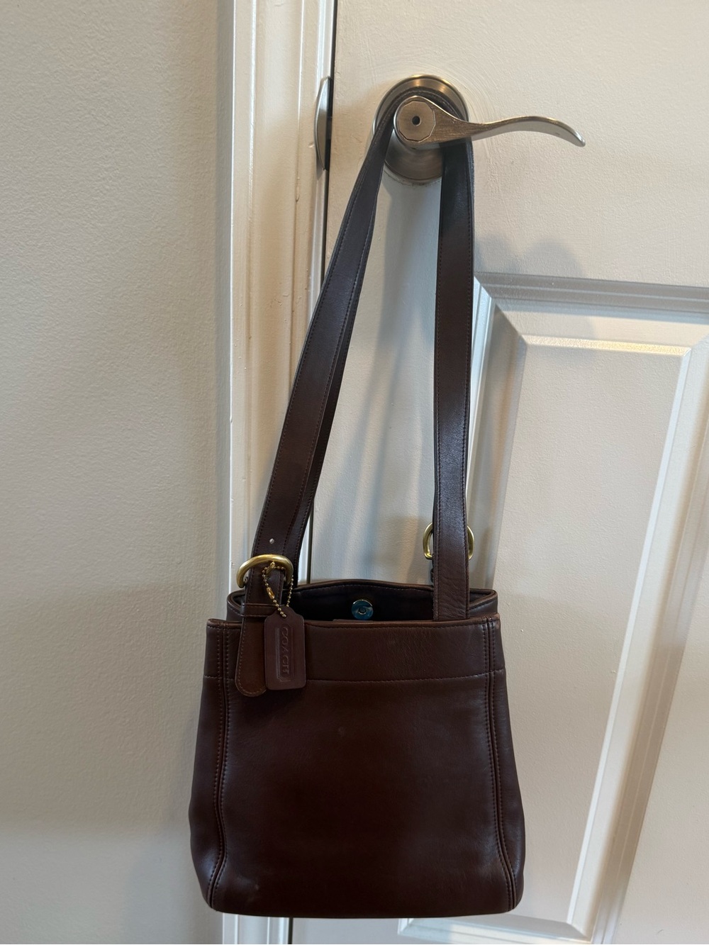 Vintage (1997) Coach Bucket Bag
No. 4157 w/hang tag